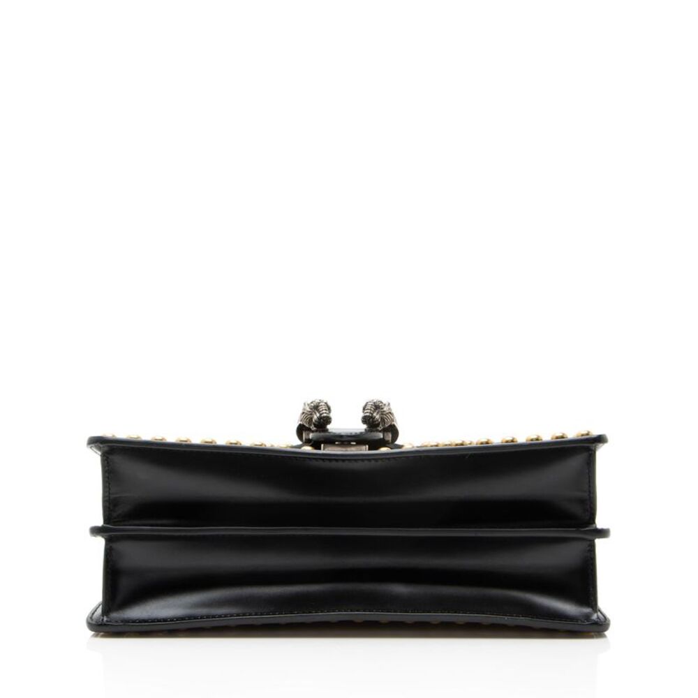 Gucci Leather Embroidered Studded Blind for Love Dionysus Small Shoulder Bag - Picture 4 of 16